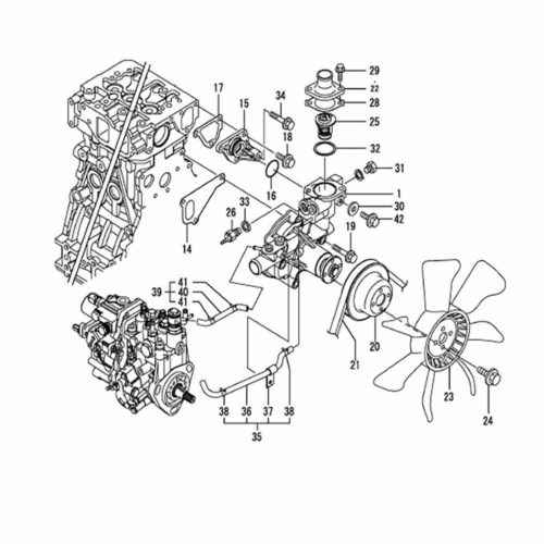 3TNV88-XWA2 Cooling Water System