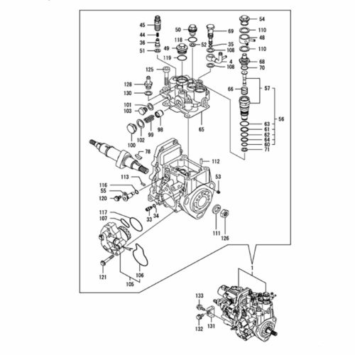 3TNV88-XWA2 Fuel Injection Pump